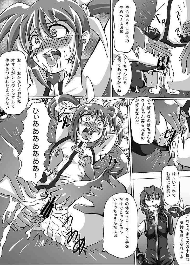 (Lyrical Magical 5) [Kurodamaya (Akadama)] Kurenai no Sho ~Nanoha Hen~ (Mahou Shoujo Lyrical Nanoha) - Page 14