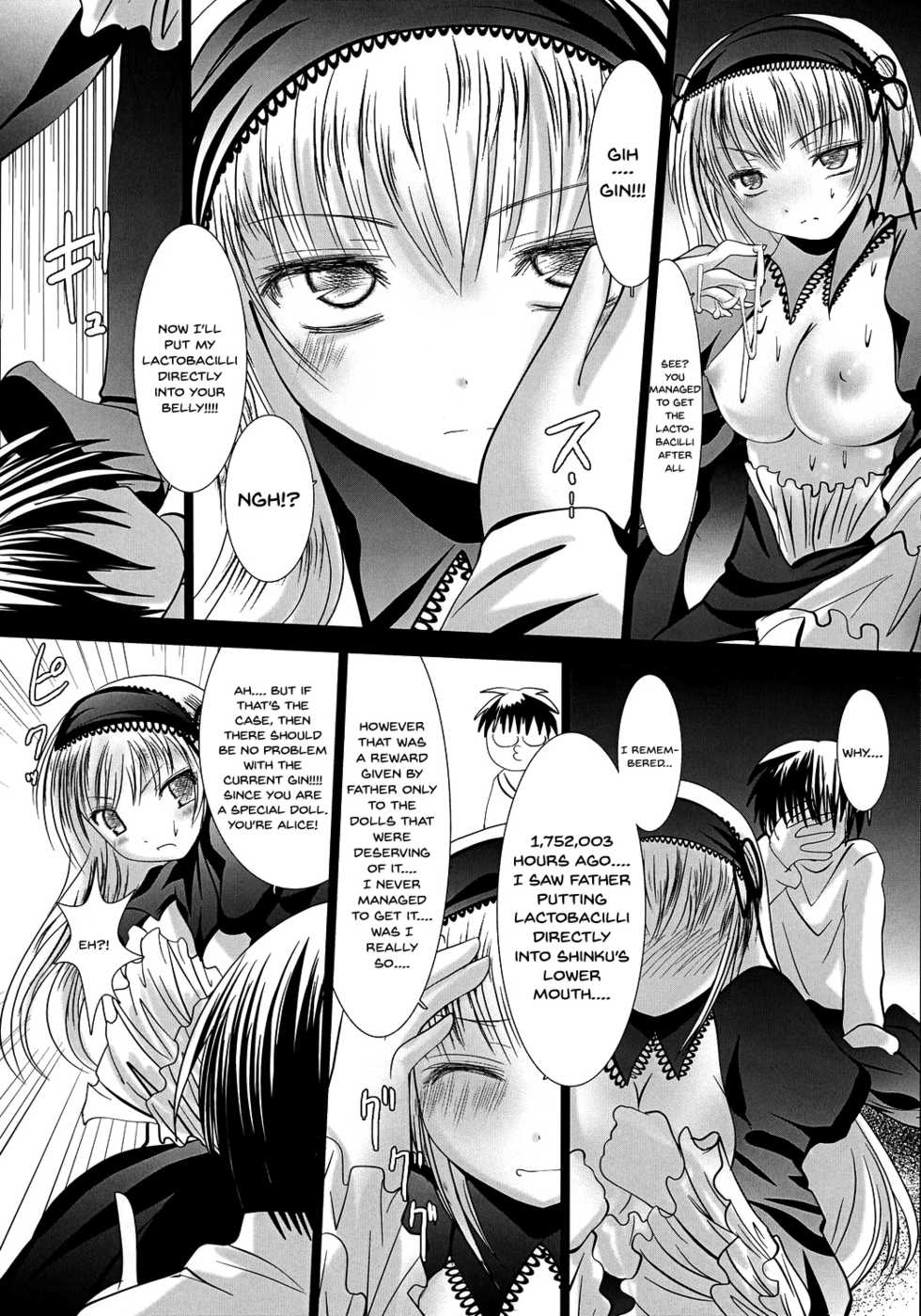 (SUPER16) [Kaitsushin (Namamo Nanase)] Gin-sama Haramase | Get Me Pregnant Gin-sama (Rozen Maiden) [English] {Doujins.com} - Page 7