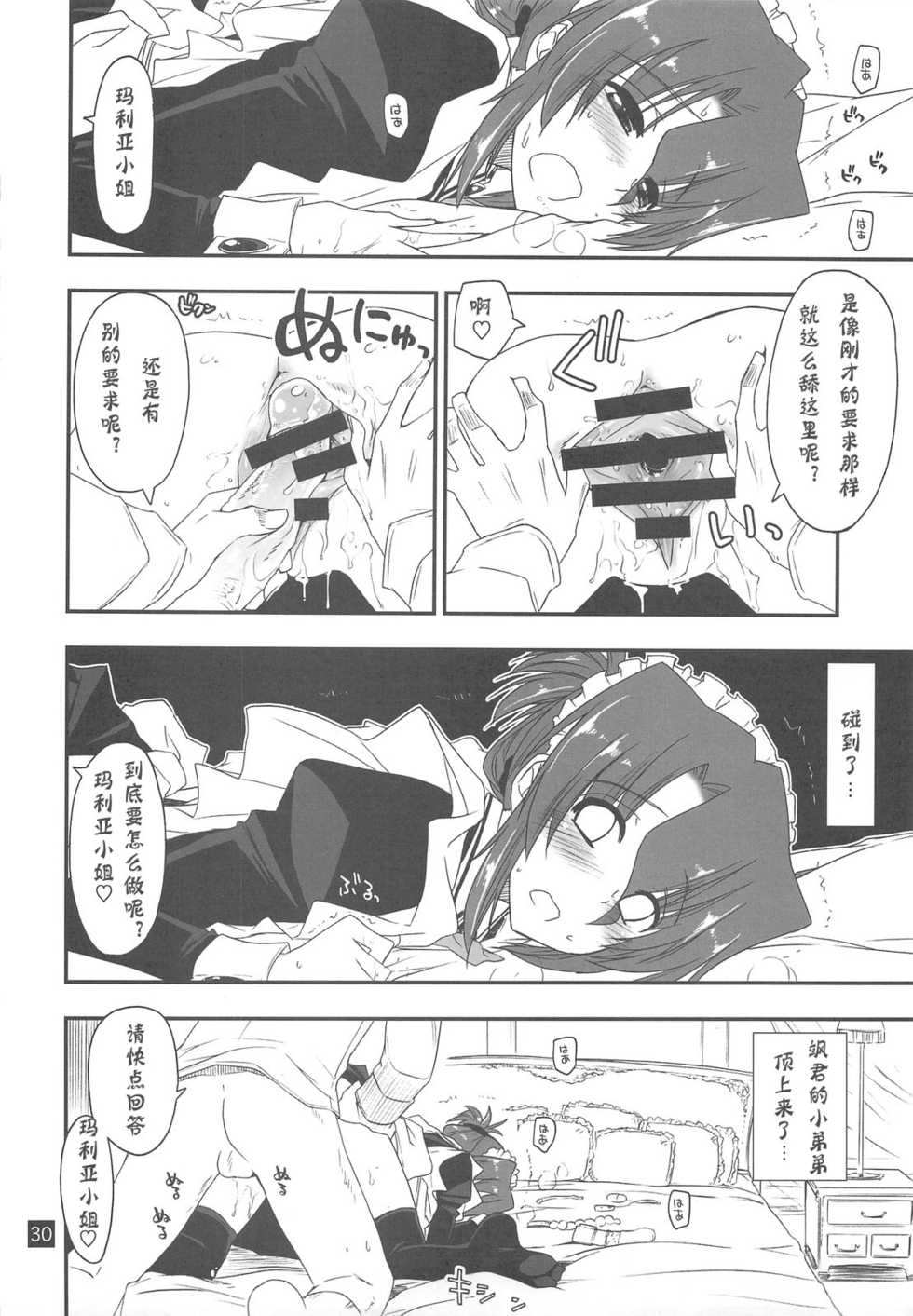 (C76) [Girigiri Nijiiro (Kamino Ryu-ya)] Nanoda!!!! (Hayate no Gotoku!) [Chinese] [神风汉化组] - Page 29