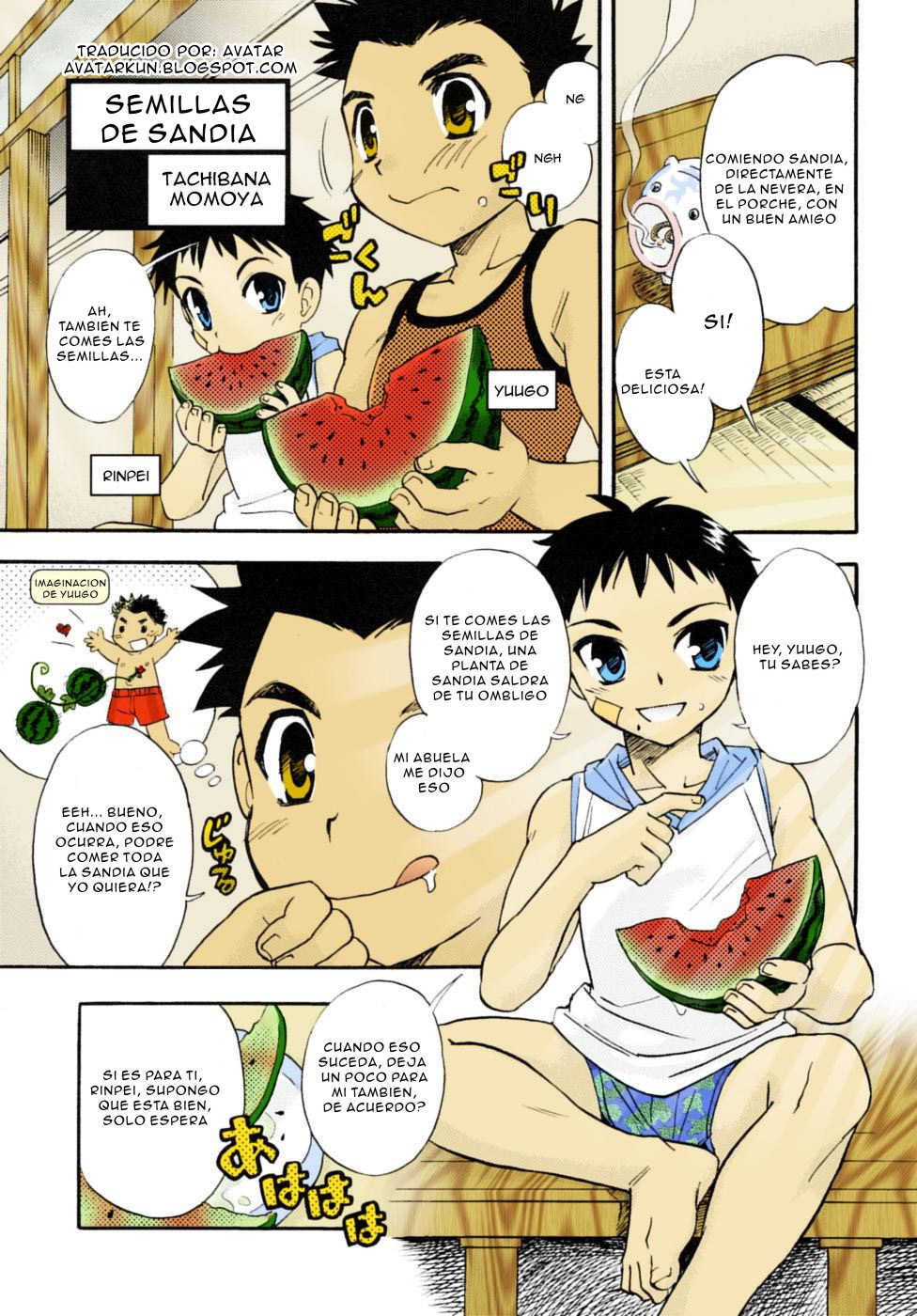 [Tachibana Momoya] Suika no Tane | Semillas de Sandia (Tachippana!) [Spanish] {Avatar} - Page 1