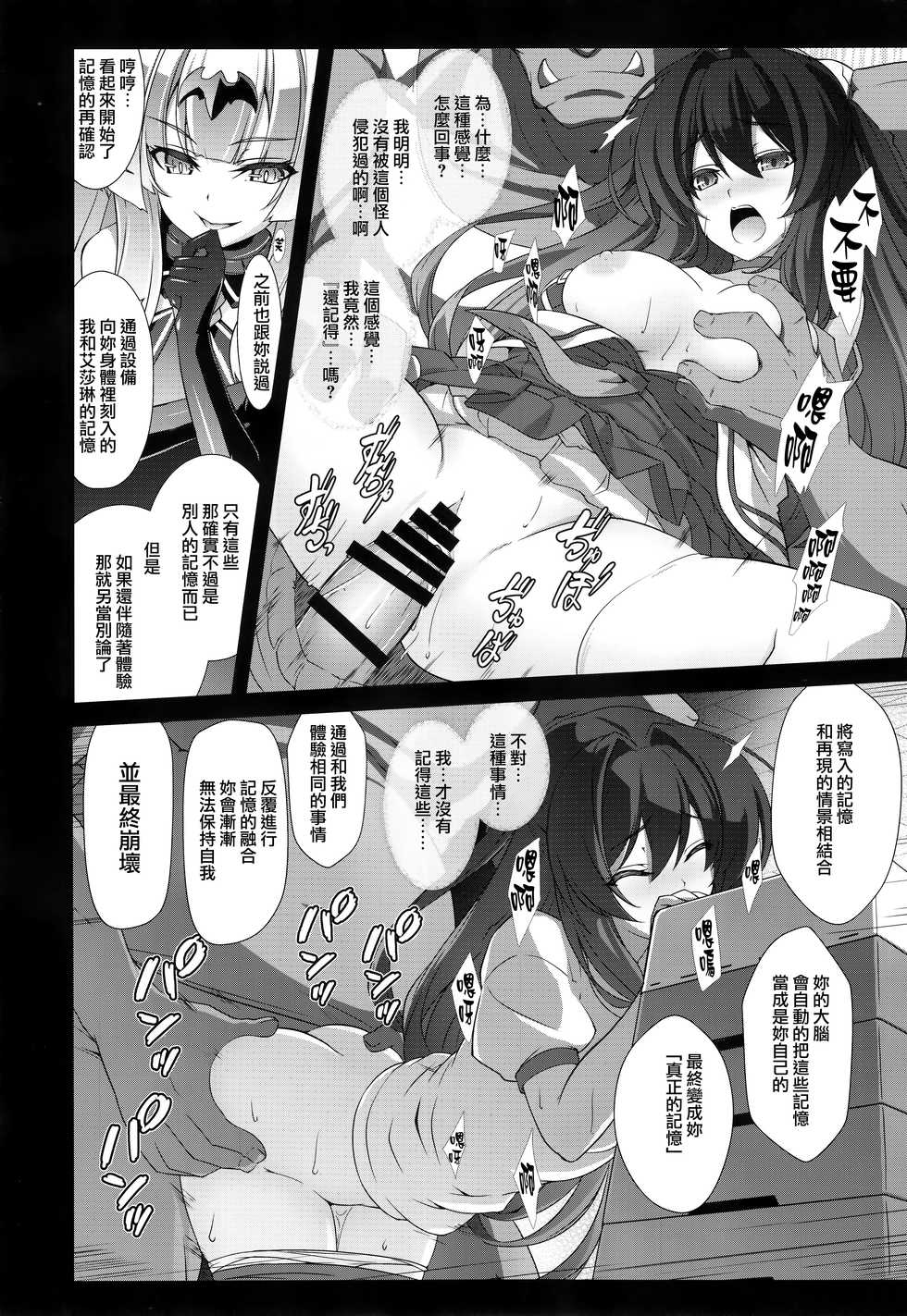 (C96) [Neko Saffron (inoino)] Kouyoku no. (Kouyoku Senki ExS-Tia) [Chinese] [無邪気漢化組X無毒漢化組] - Page 10