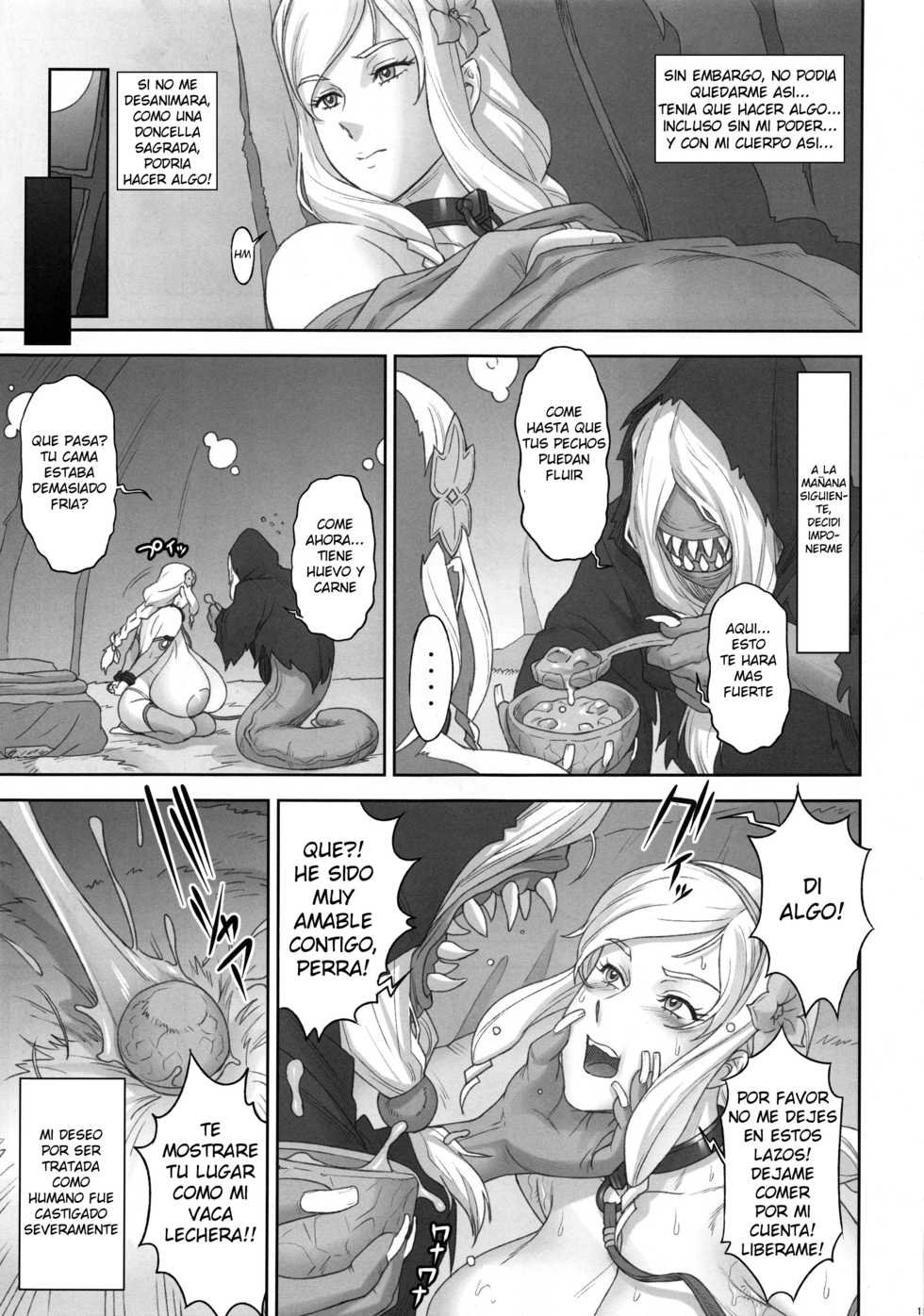 (C94) [Niku Ringo (Kakugari Kyoudai)] NIPPON LACTATE [Spanish] - Page 14