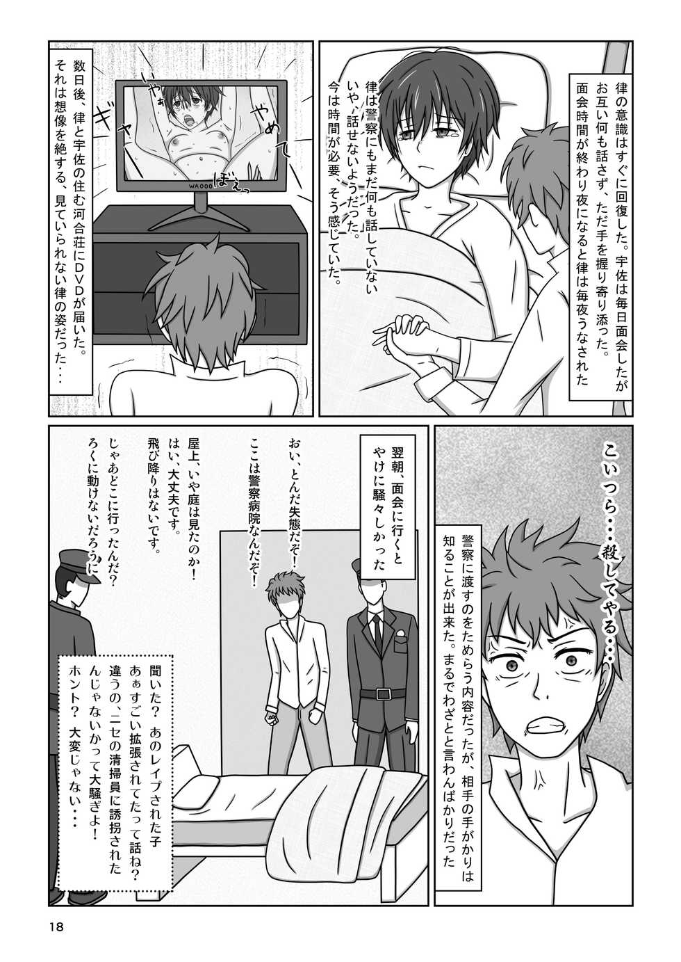 [Akumaster] Kawaisou na Ritsu ~Zetsubou no Kankin Goumon~ (Bokura wa Minna Kawaisou) [Digital] - Page 20