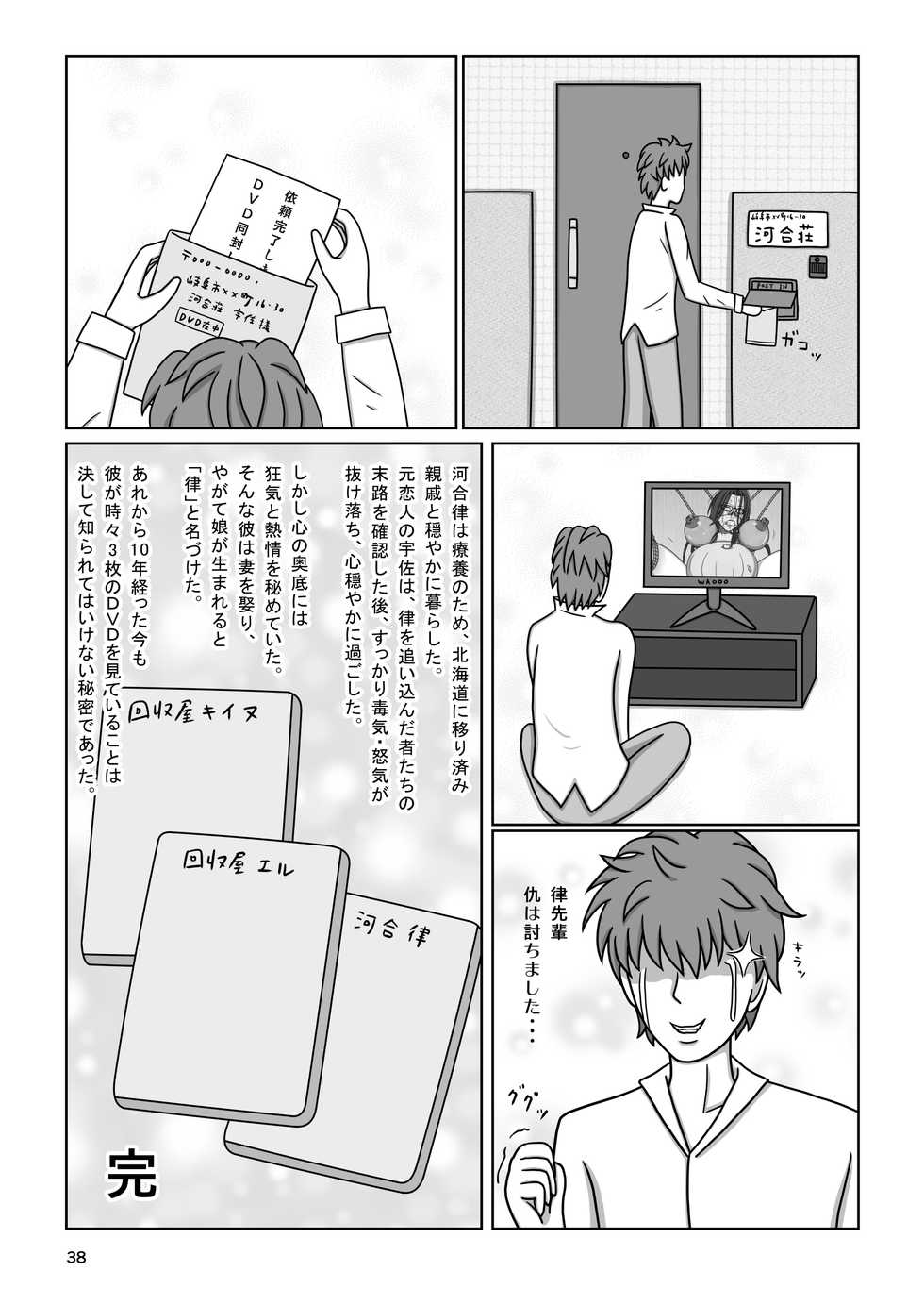 [Akumaster] Kawaisou na Ritsu ~Zetsubou no Kankin Goumon~ (Bokura wa Minna Kawaisou) [Digital] - Page 40