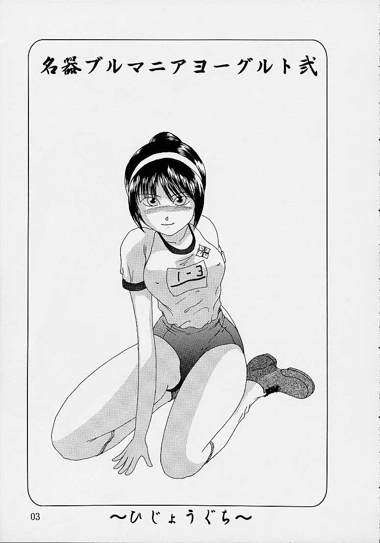 [DARK SIDE-G (Munrokun, TEI-OH “K” TAKAMURO)] Meiki Bloomer Yogurt 2 (Street Fighter) - Page 2