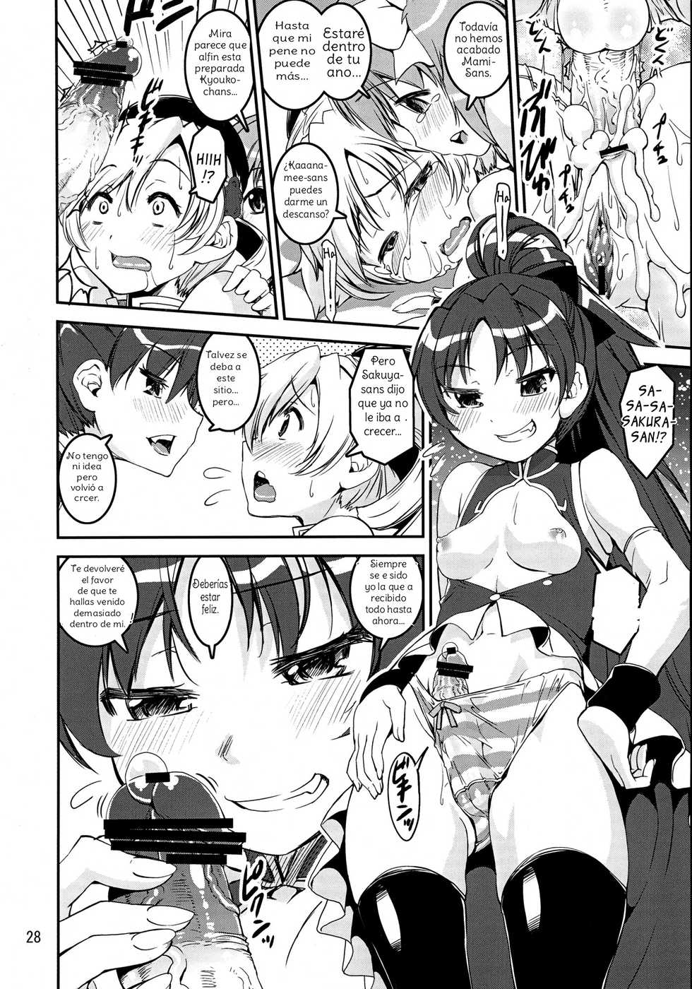 (COMIC1☆7) [KATAMARI-YA (Kanetsuki Masayoshi, Shinama)] Mami-sand | Mami-Sandwich (Puella Magi Madoka Magica) [Spanish] [Amaterasu] - Page 27