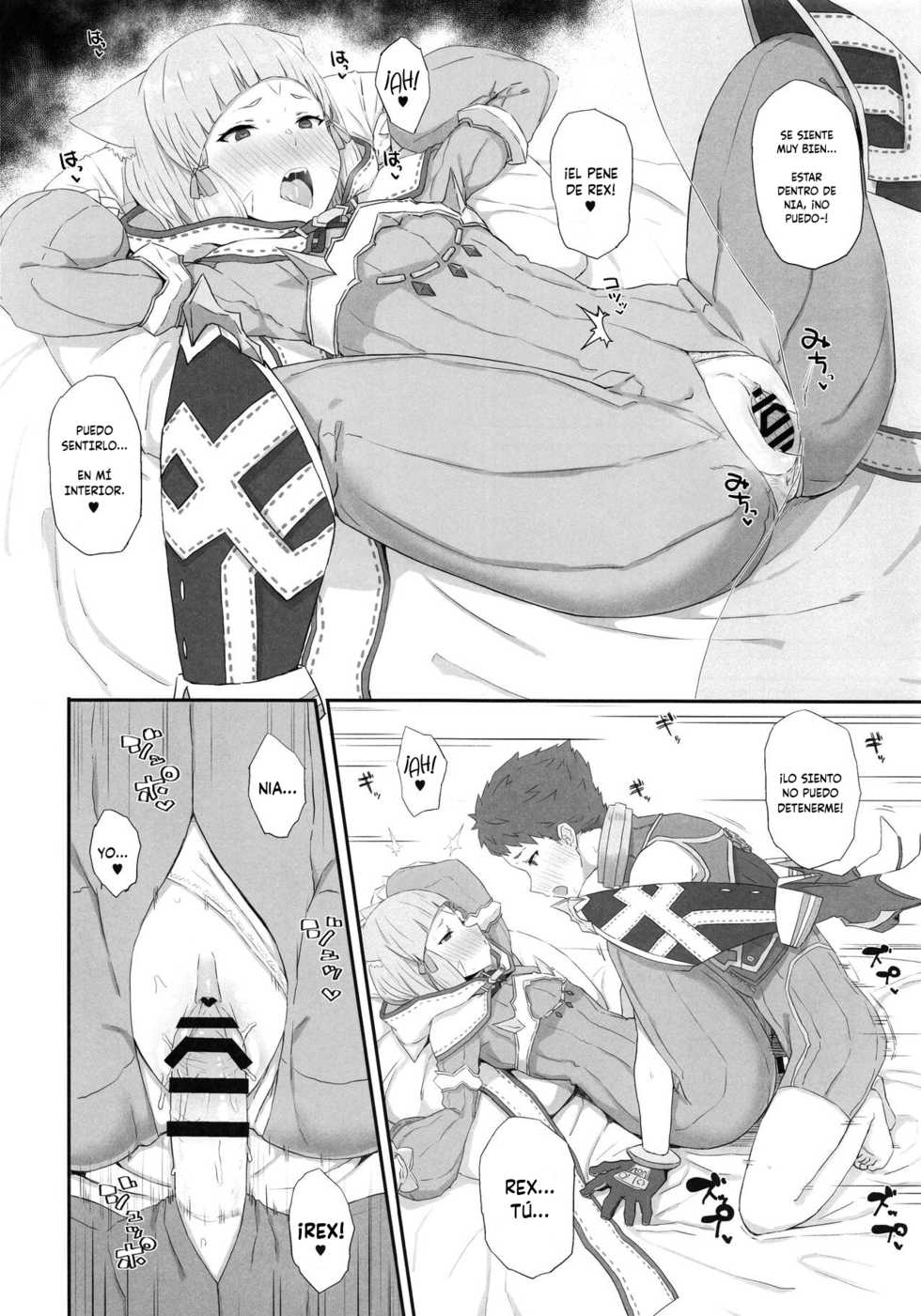(COMIC1☆13) [Gomuhachi (Gomu)] Watashi no Omoi o Anata ni... (Xenoblade 2) [Spanish] [NekoCreme] - Page 7