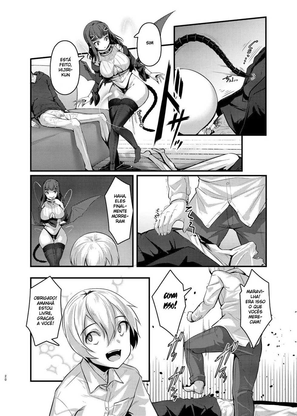 [graygreed (Usuki)] Yasashii Succubus-chan to 4 [Portuguese-BR] [Digital] - Page 19