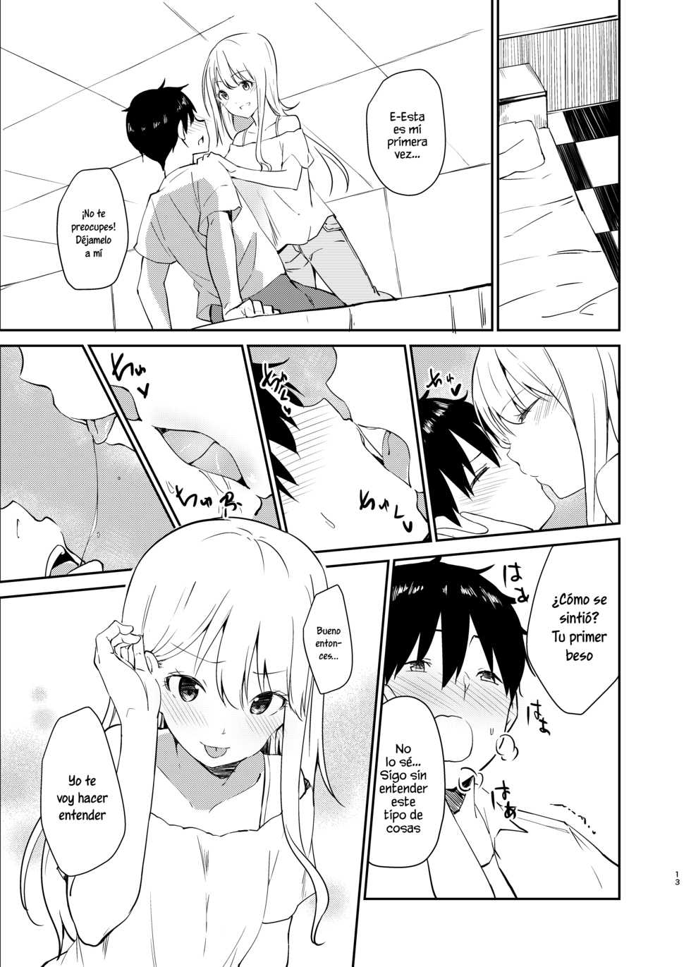 [Sekine (Sekine Hajime)] Ai no Aru Sex de Gal o Netoru Hanashi | Una Historia Amorosa de Sexo con una Gal Infiel [Spanish] [NekoCreme] [Digital] - Page 12