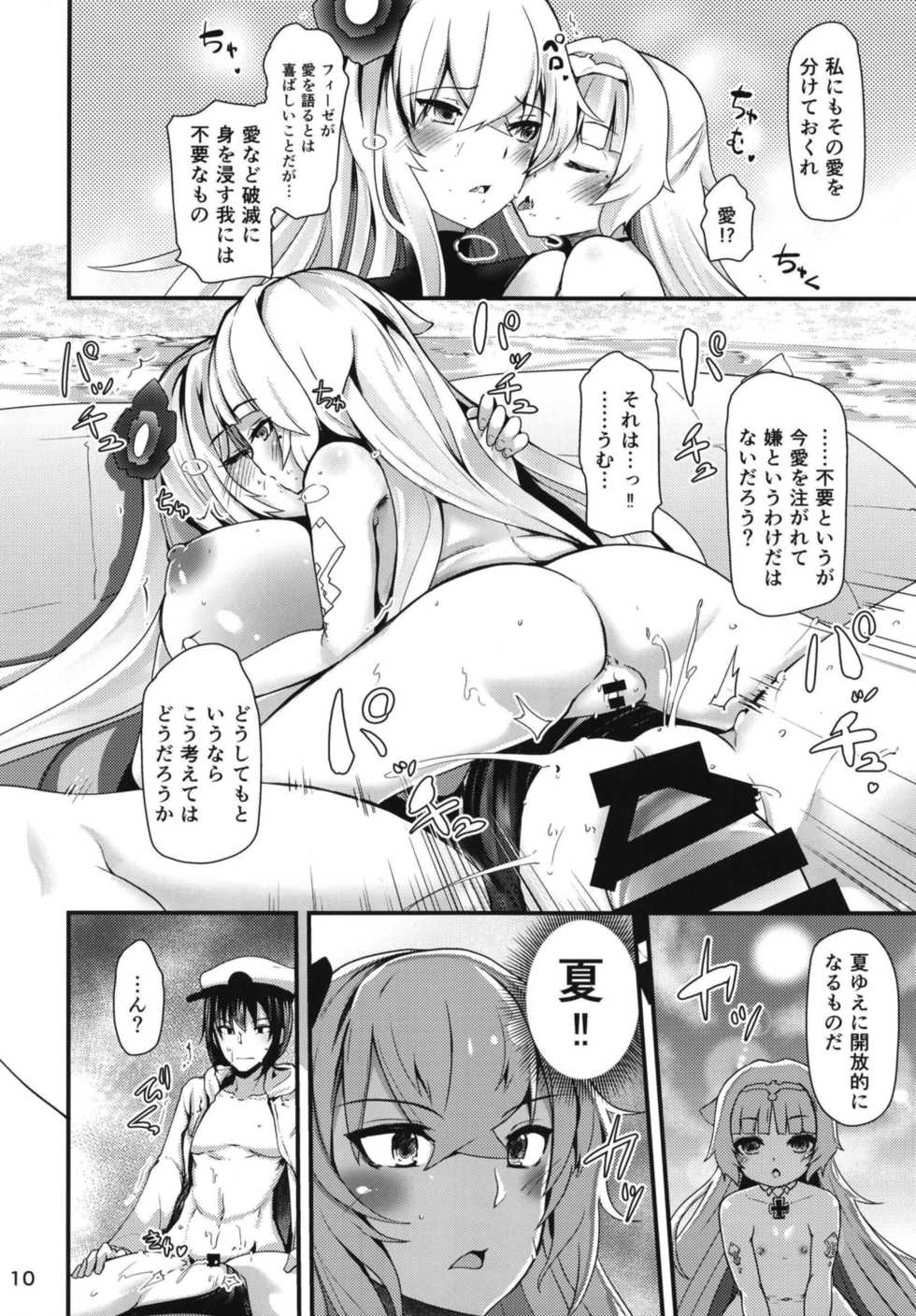 [Sanzoku no Uta (Takara Akihito)] Natsu no Nikupuni (Azur Lane) [Digital] - Page 10