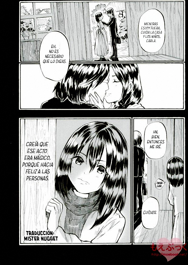 [Haicara (Yukiko)] Muchi na Watashi ni Amai Kiss o (Shingeki no Kyojin) [Spanish] [Mr. Nugget] - Page 2