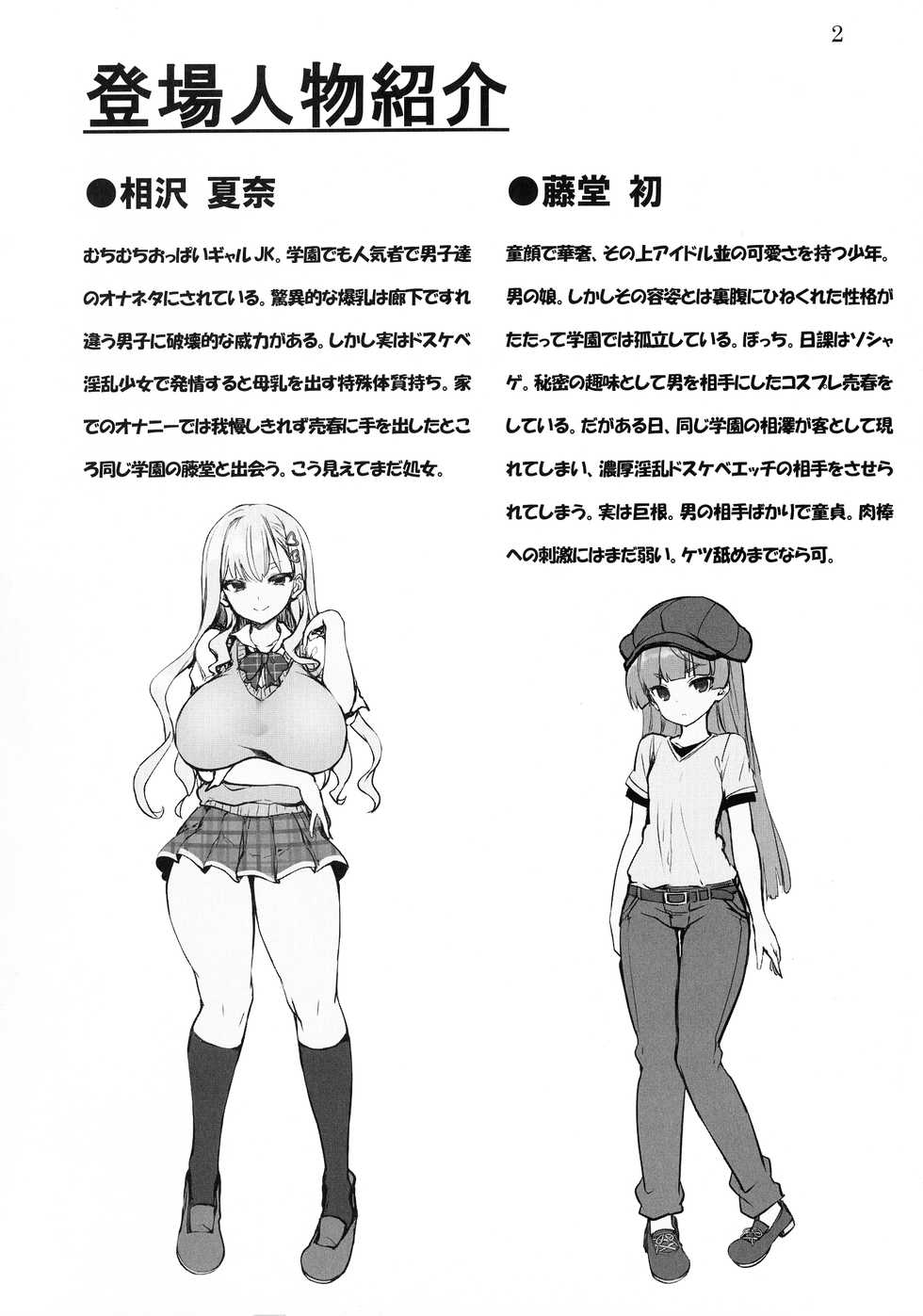 (C96) [Mado no shiru Fuukei (Wazumikan, Tousen)] Bitch!? Na Gyaru wa Seiyoku no Mama ni - Page 4