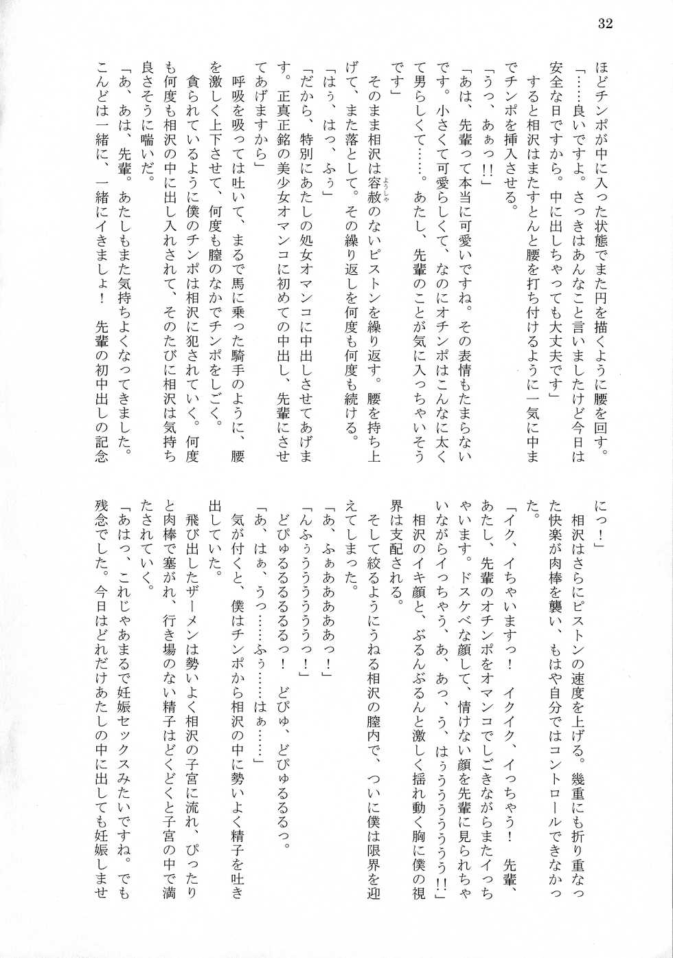 (C96) [Mado no shiru Fuukei (Wazumikan, Tousen)] Bitch!? Na Gyaru wa Seiyoku no Mama ni - Page 34