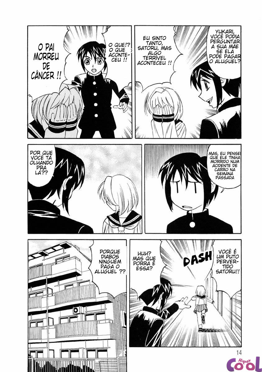 [Yamamoto Yoshifumi] Inran Kyonyuu Nakadashi Apart | Horny Apartment [Portuguese-BR] {Hiper.cooL} - Page 13