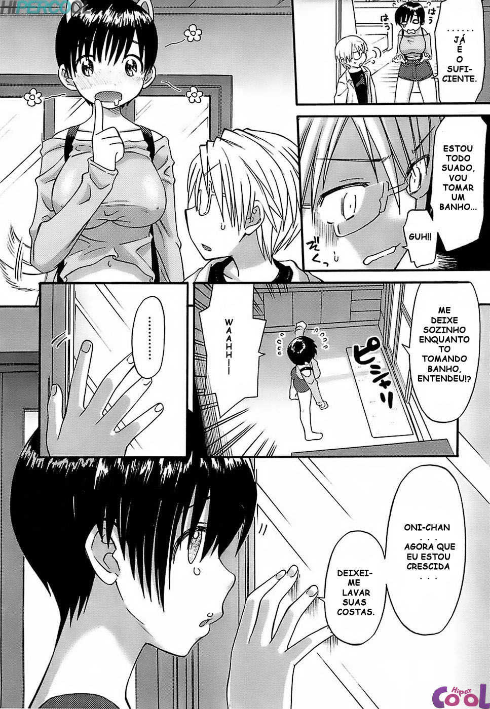 [Wamusato Haru] Oh! Imoto [Portuguese-BR] {Hiper.cooL} - Page 9