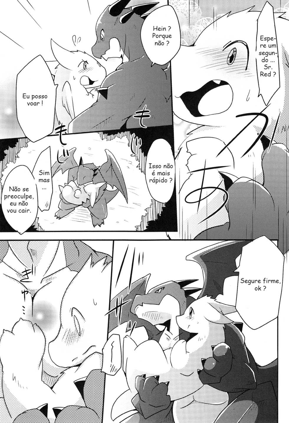 (Kemoket 7) [Kemono no Koshikake (Azuma Minatu)] Kimi no Iro ni Somaritai!! Sairoku+α [Portuguese-Brasil] - Page 12