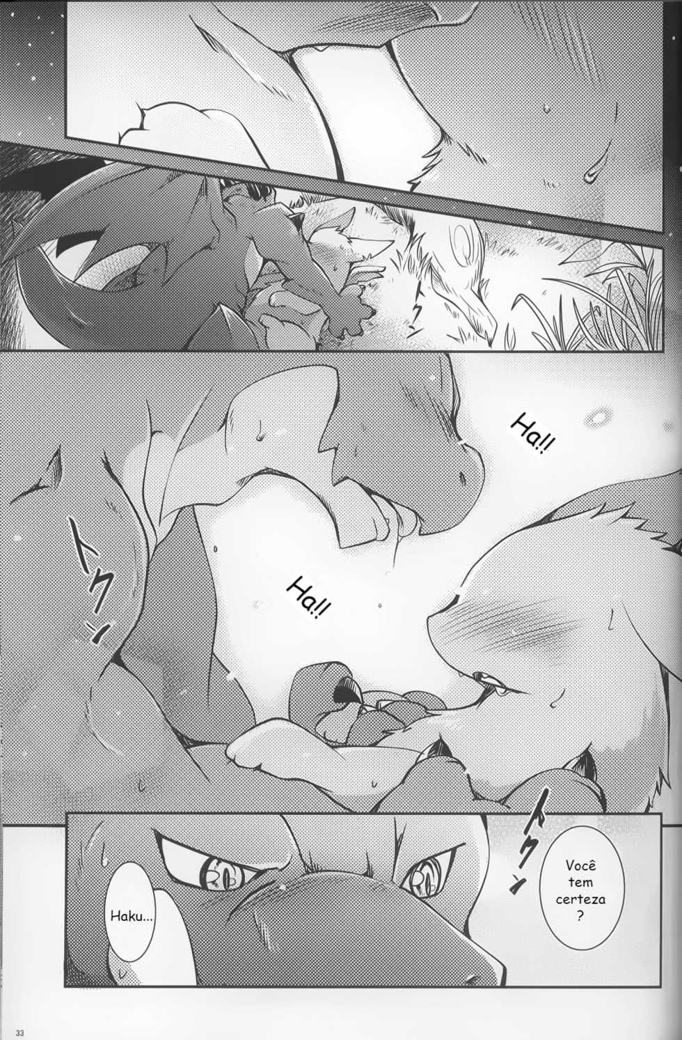 (Kemoket 7) [Kemono no Koshikake (Azuma Minatu)] Kimi no Iro ni Somaritai!! Sairoku+α [Portuguese-Brasil] - Page 29