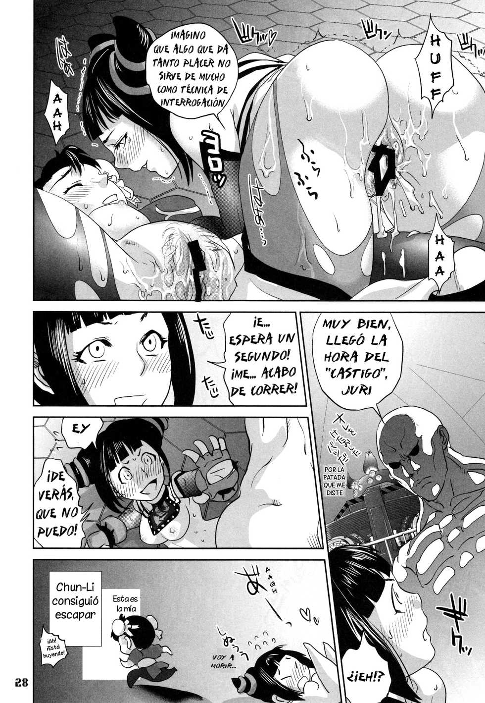 (C79) [Hougakuya (Nanboku, Tohzai)] ROUND 06 (Street Fighter) [Spanish] [Solarismaximum] - Page 27
