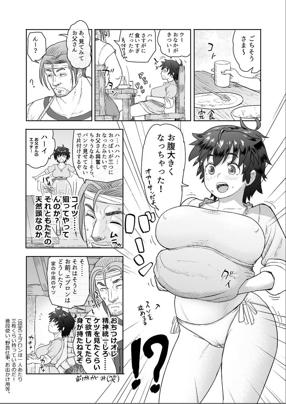 [Mandrill (Arimura Ario)] Datte Otoko wa Kedamono da mono! Dai 1.1-wa Yappari Gaman Dekinai Chichi no Juu Yoku - Page 7