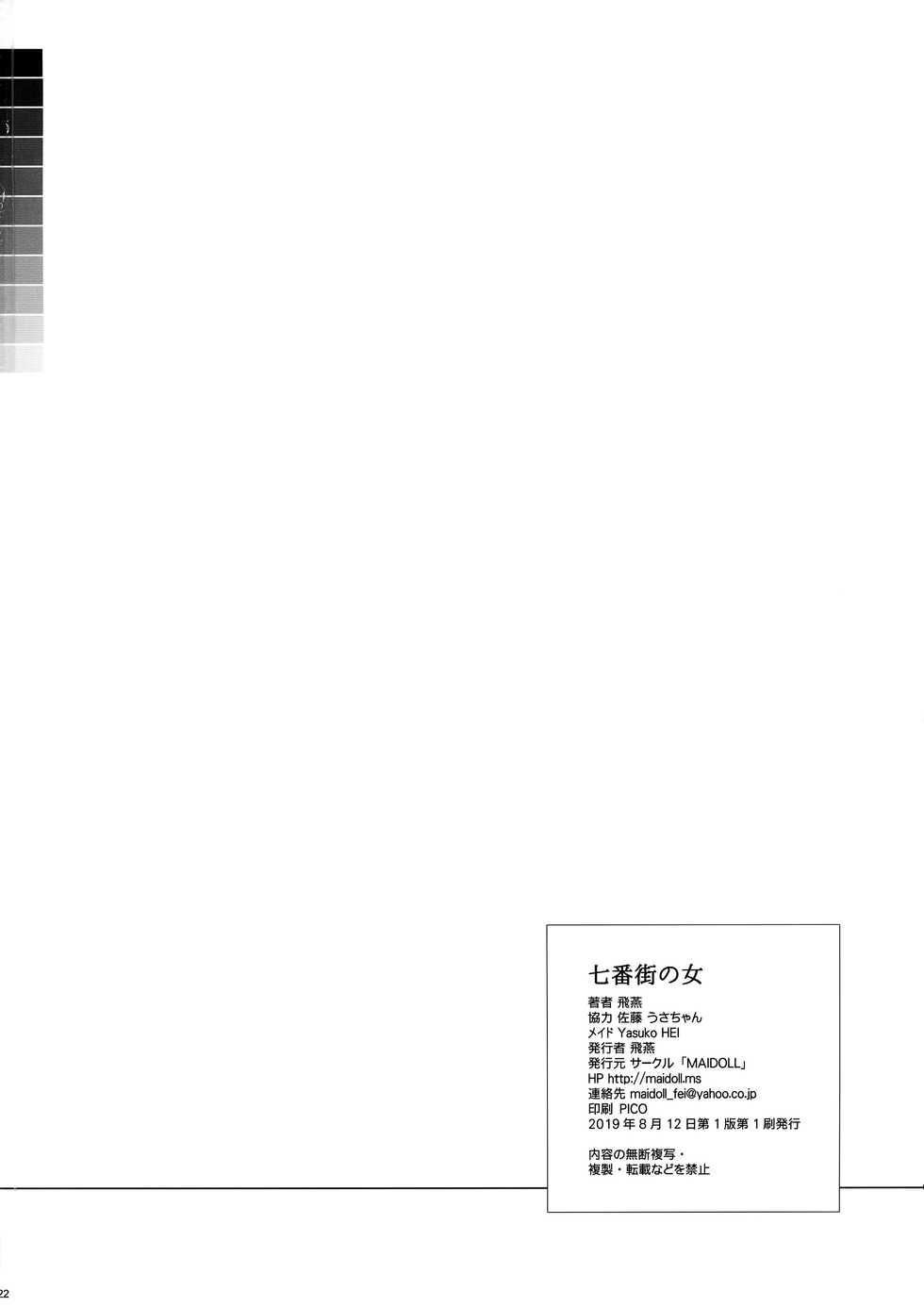 (C96) [MAIDOLL (Fei)] Nanabangai no Onna | Sector 7 Woman (Final Fantasy VII) [French] [Anatoh] - Page 21