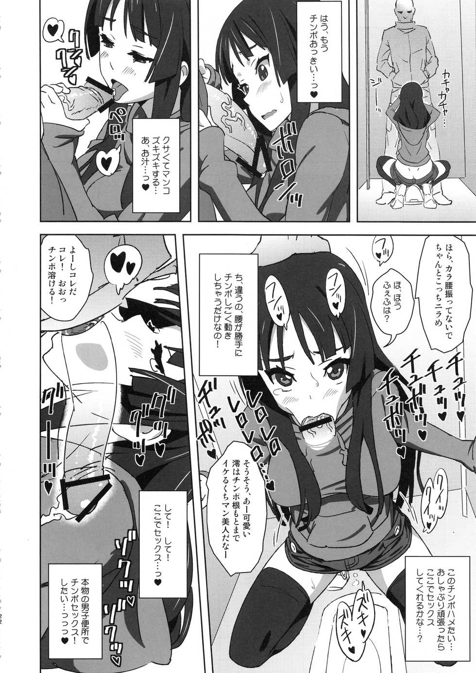 (COMIC1☆15) [SANDWORKS (Suna)] REC ALL! (K-ON!) - Page 21