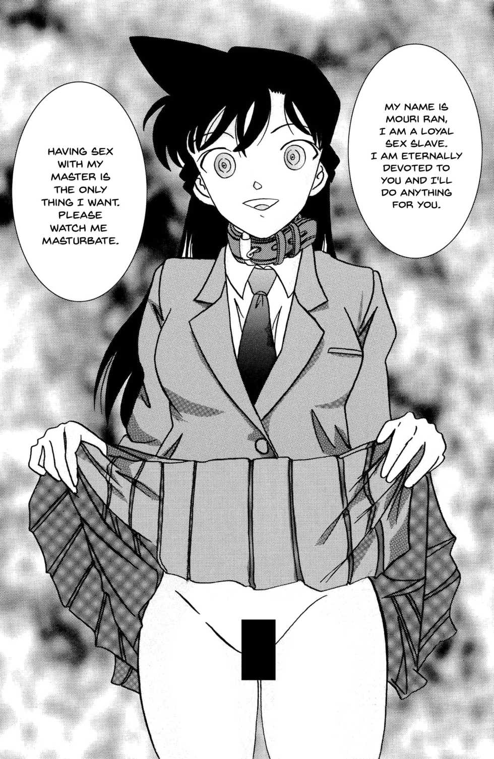 [Light Rate Port Pink] Saimin SEX Dorei -Mesu Tonteishoku Oomori- | Hypno SEX Slaves (Detective Conan) [English] {Doujins.com} [Digital] - Page 7