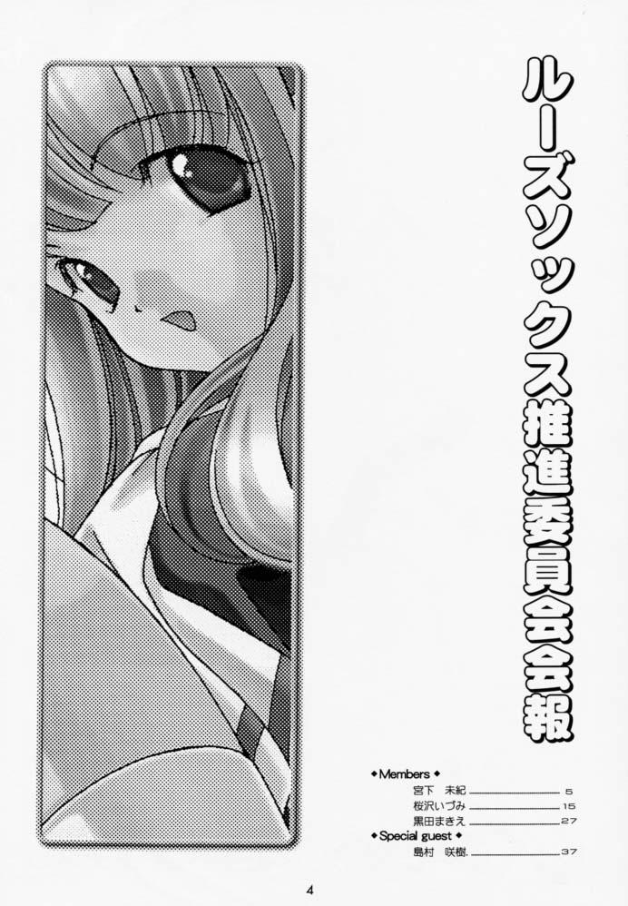 [Loose Socks Suishin Iinkai (Miyashita Miki, Sakurazawa Izumi, Kuroda Makie)] Loose Socks Suishin Iinkai Kaihou (Various) - Page 3