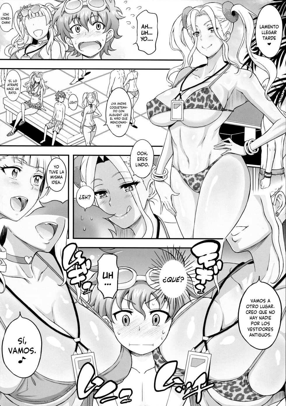 (COMIC1☆11) [DIOGENES CLUB (Haikawa Hemlen)] Omakase Fudeoroshi Galko-chan (Oshiete! Galko-chan) [Spanish] [Shirosaki Scans + SketNatsu] - Page 7