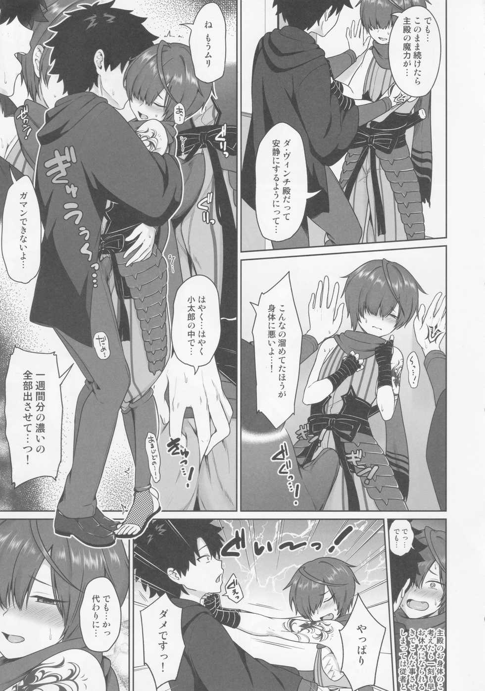 (COMIC1☆15) [Toitoikai (Toitoi)] Ikemasen Aruji-dono (Fate/Grand Order) - Page 6