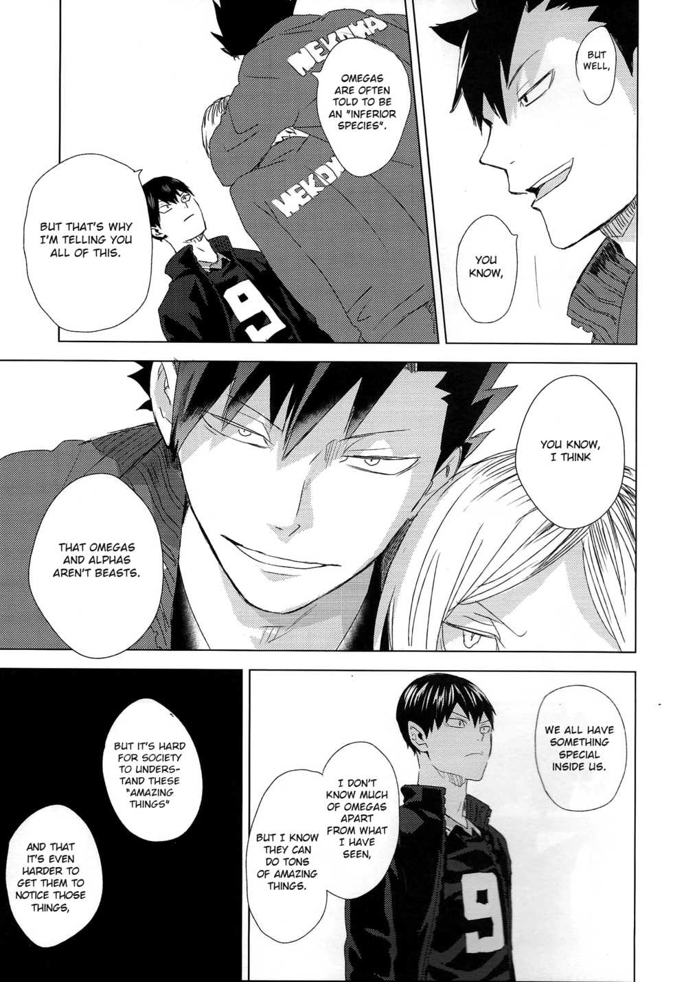 (C95) [Bubunhanten (Kazuki Rai)] Unmei nante Iranai Gekan (Haikyuu!!) [English] [Otokonoko Scans] - Page 34