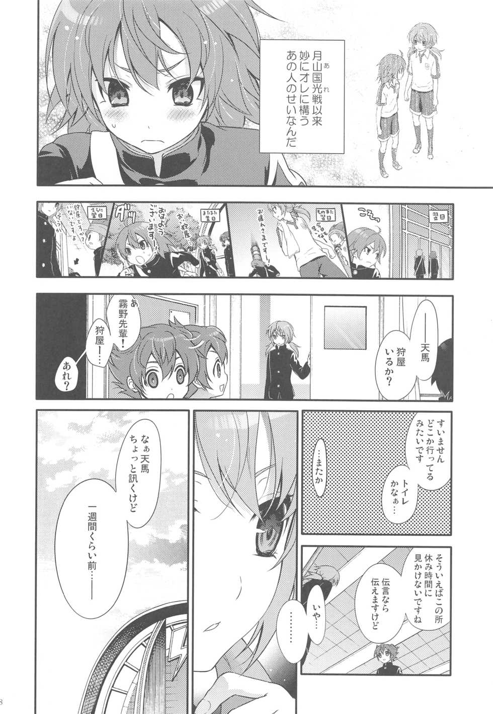 (FAN★FUN★FANTASISTA 2) [Holiday School (Chikaya)] Eccentric Love (Inazuma Eleven GO) - Page 7