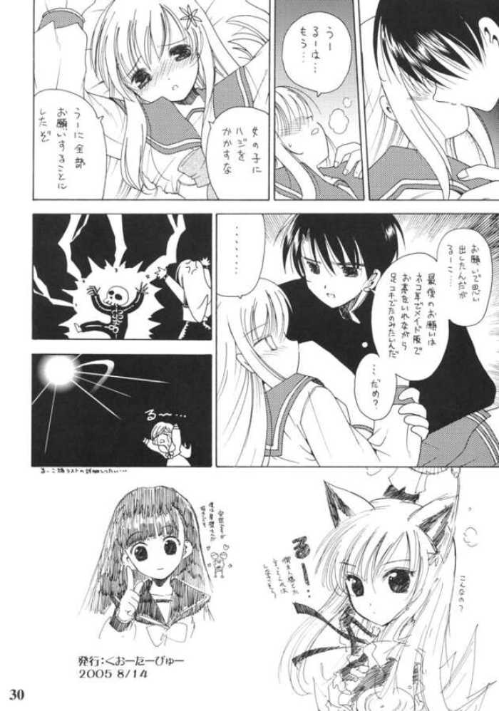 (C68) [Quarter View (Jinnojyou)] Konomi no Mi (ToHeart2) - Page 29
