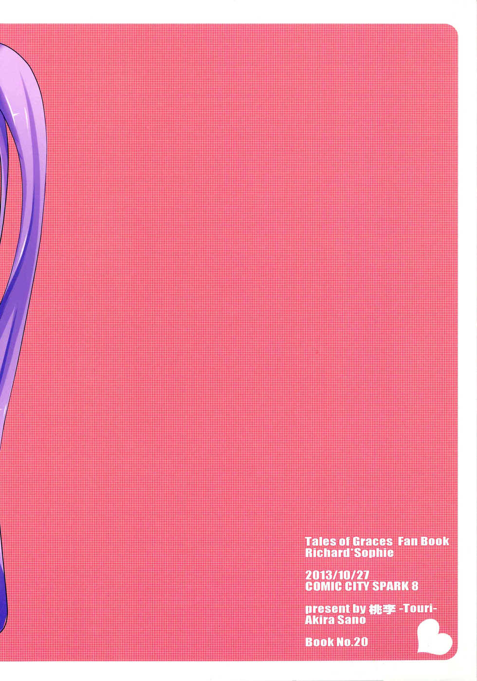 (SPARK8) [Touri (Sano Akira)] Sawatte mo Ii yo. (Tales of Graces) - Page 26