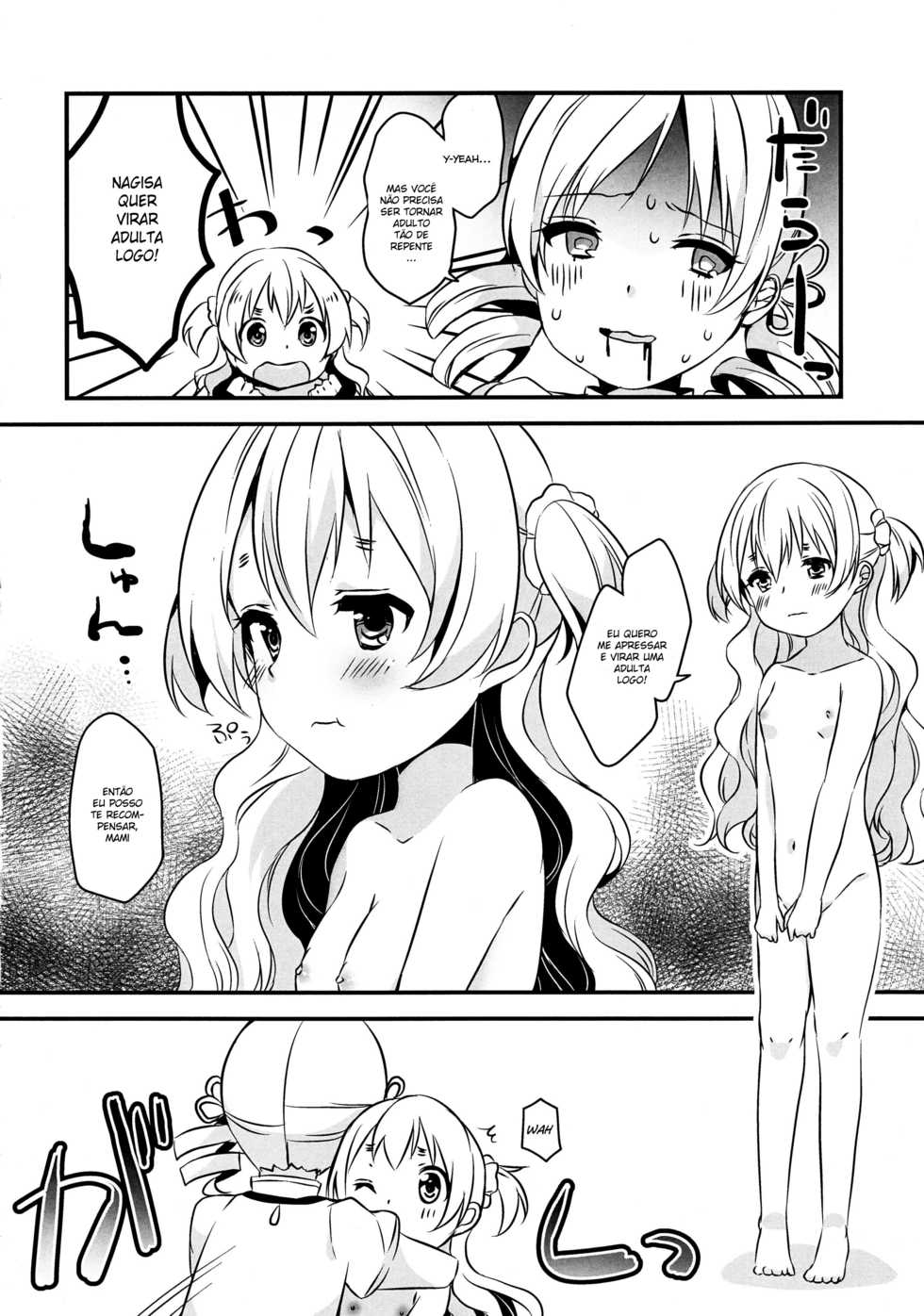 (Mou Nanimo Kowakunai 23) [Sudachic (Shiono Maki)] Nagisa wa Mami ga Daisuki nanodesu! (Puella Magi Madoka Magica) [Portuguese-BR] - Page 7