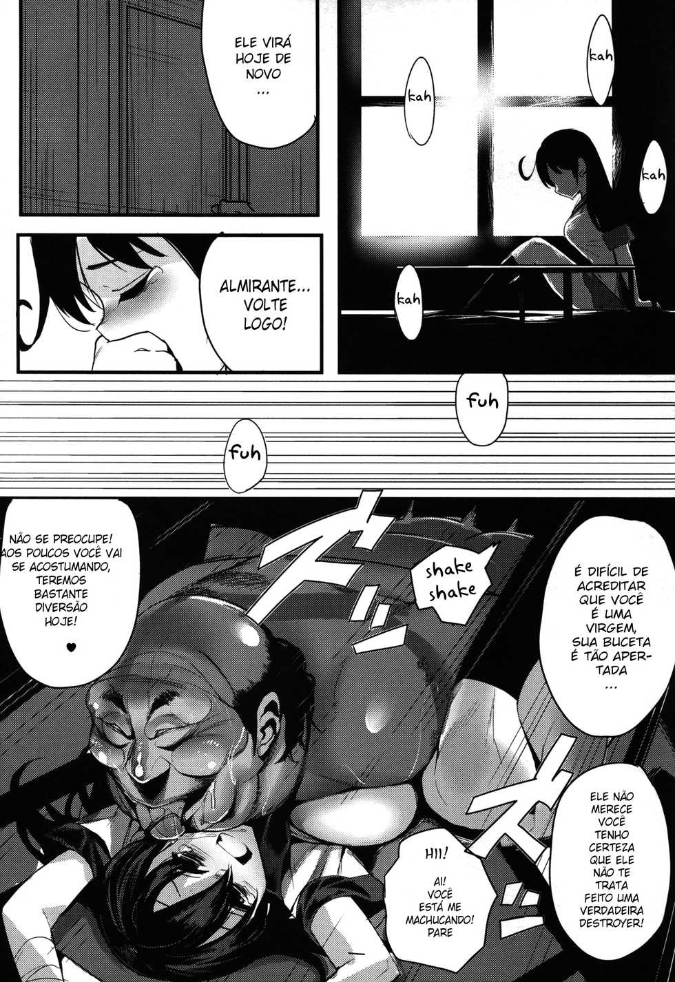 (C88) [Black Factory (Gen)] Ushio (Kantai Collection -KanColle-) [Portuguese-BR] - Page 5