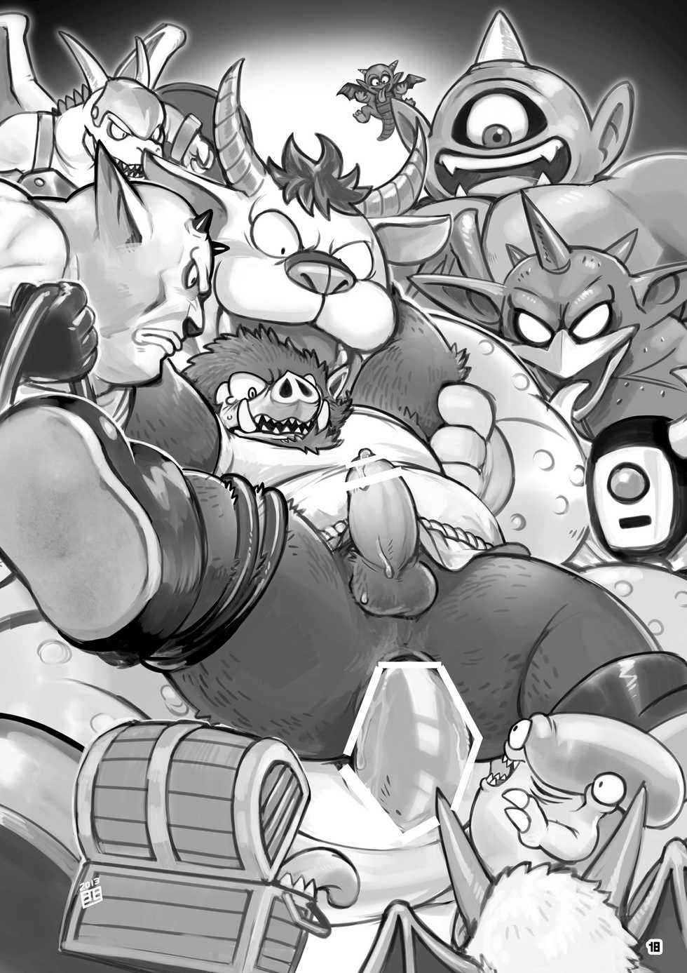 [Fuwamoko Honpo (Various)] Ino Ichi-Ban (Dragon Quest) [Digital] - Page 17