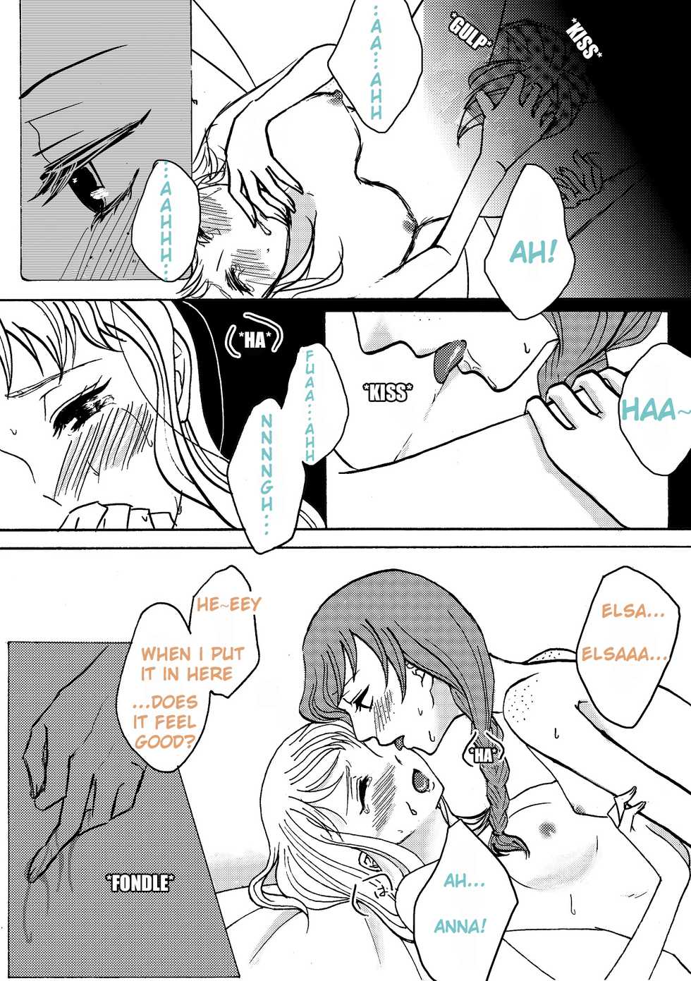 [Nanchuu Erosada] Shiawasena Yuki Daruma | A Happy Snowman (Anna to Yuki no Joou | Frozen) [English] [Pure Heart] [Digital] - Page 15