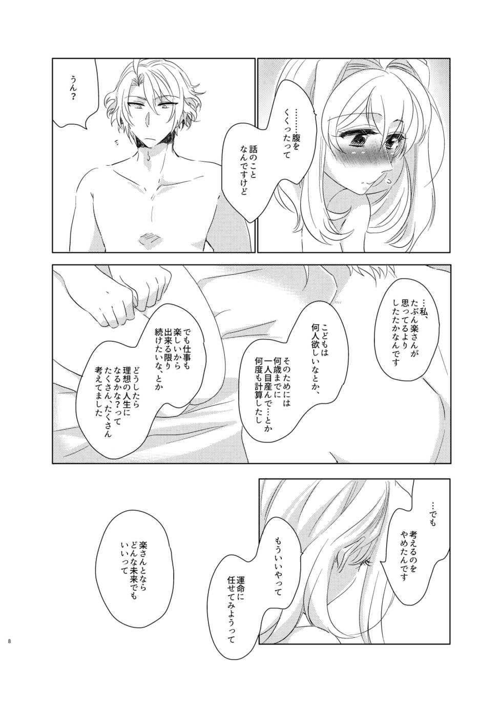[Amaame Zaiku (Hakyo)] Strawberry Cream Pie no Tsukurikata (IDOLiSH7) [Digital] - Page 7