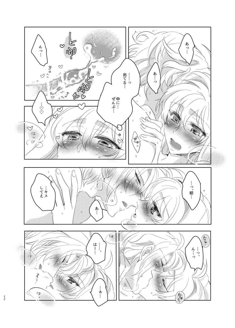 [Amaame Zaiku (Hakyo)] Strawberry Cream Pie no Tsukurikata (IDOLiSH7) [Digital] - Page 21