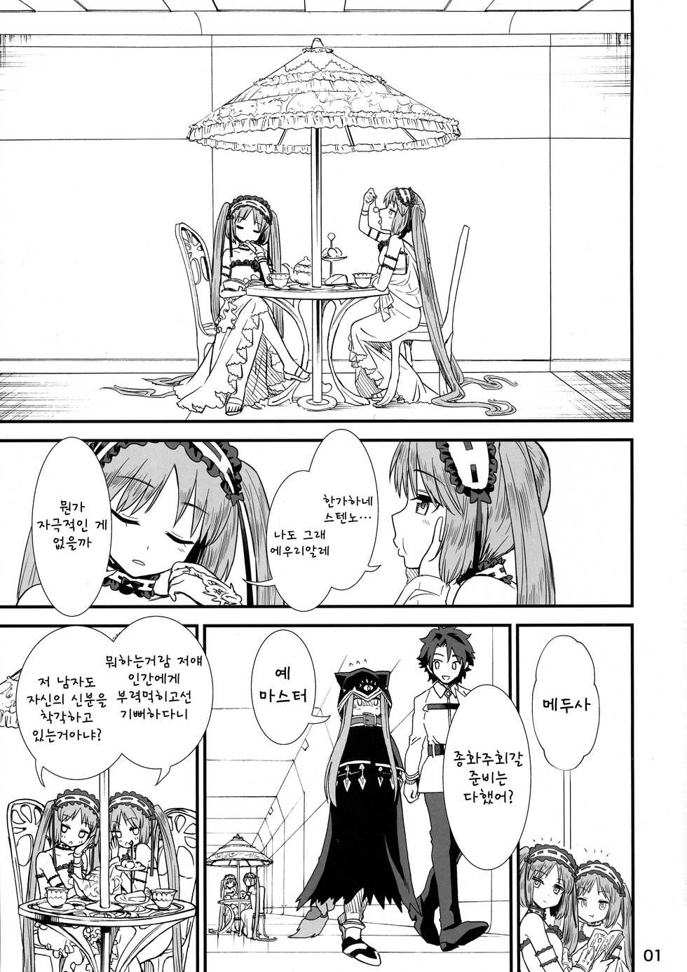 (C96) [Circle Shakunetsu (Sabaku)] Megami-sama no Omocha (Fate/Grand Order) [korean] - Page 3