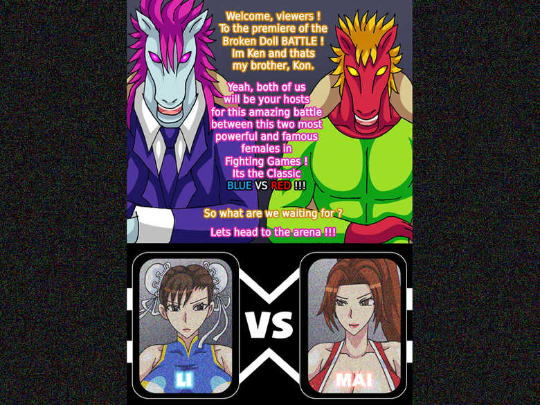 [DARKHORSE] Broken Doll BATTLE - Fight 01 - Li VS Mai (King of Fighters, Street Fighter) [English] - Page 2
