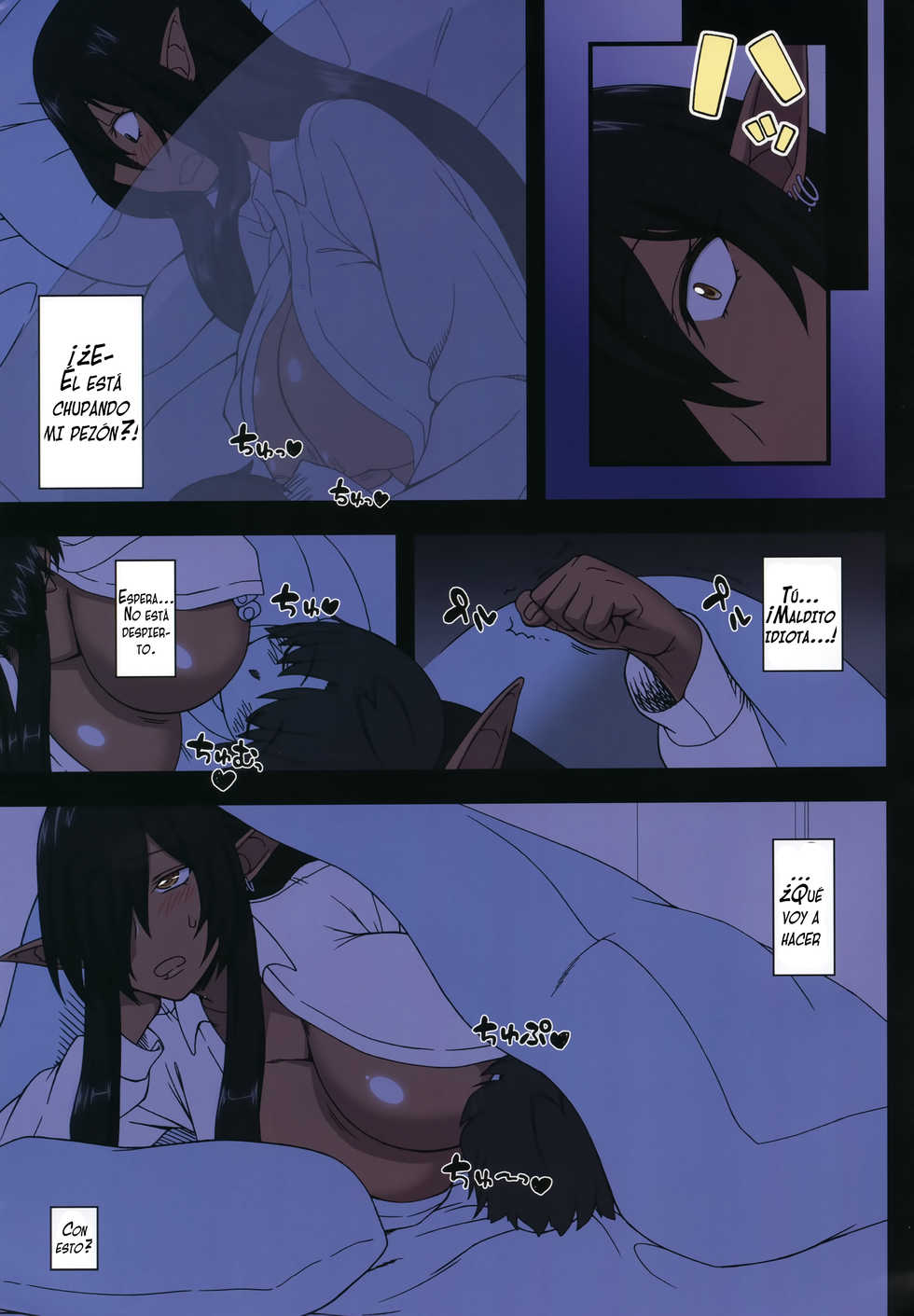 (C94) [Gachinko Shobou (Kobanya Koban)] Kuro no Joou no Isekai Seikatsu Color Ban (Kuroinu ~Kedakaki Seijo wa Hakudaku ni Somaru~) [spanish] - Page 10