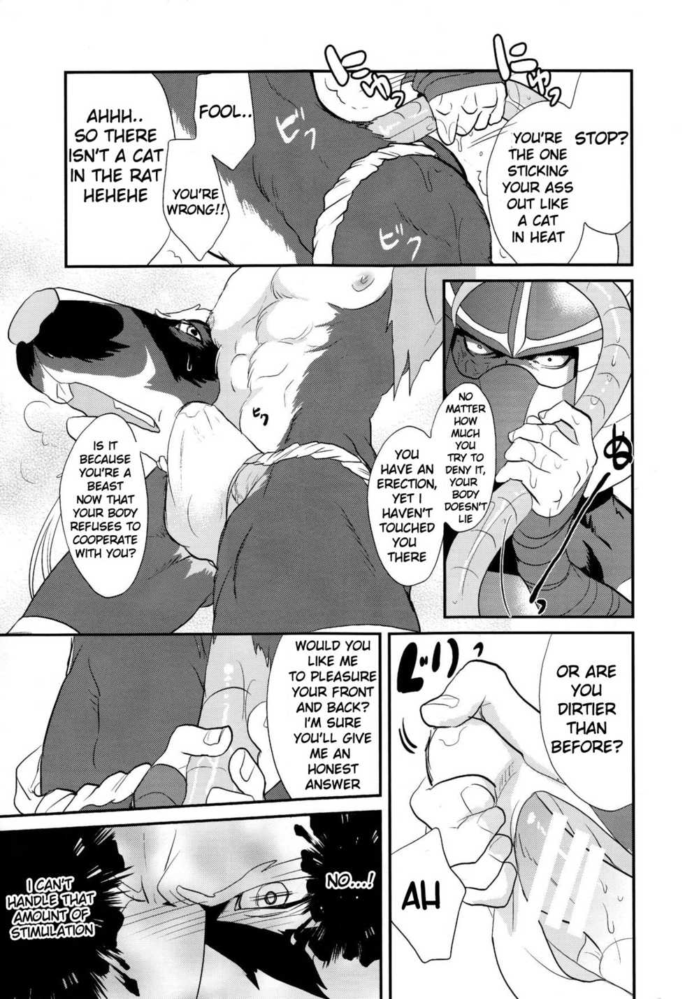 (Fur-st 8) [INK (Kreuz, Kandagawa Gufu)] Splinter Sensei Kikiippatsu | Splinter Sensei's Crisis (Teenage Mutant Ninja Turtles) [English] [SakuraJizz] - Page 30