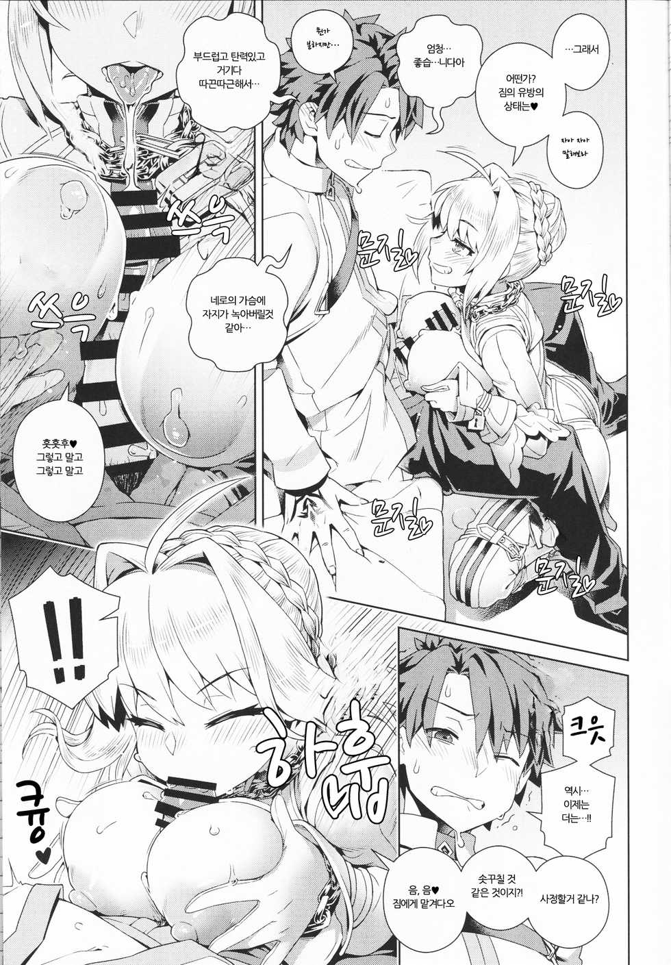 (C95) [Mesuman Teikoku (Kousuke)] Icha Love Ero Claudius | 이차러브 에로 클라디우스 (Fate/Grand Order) [Korean] [Team Master] - Page 11