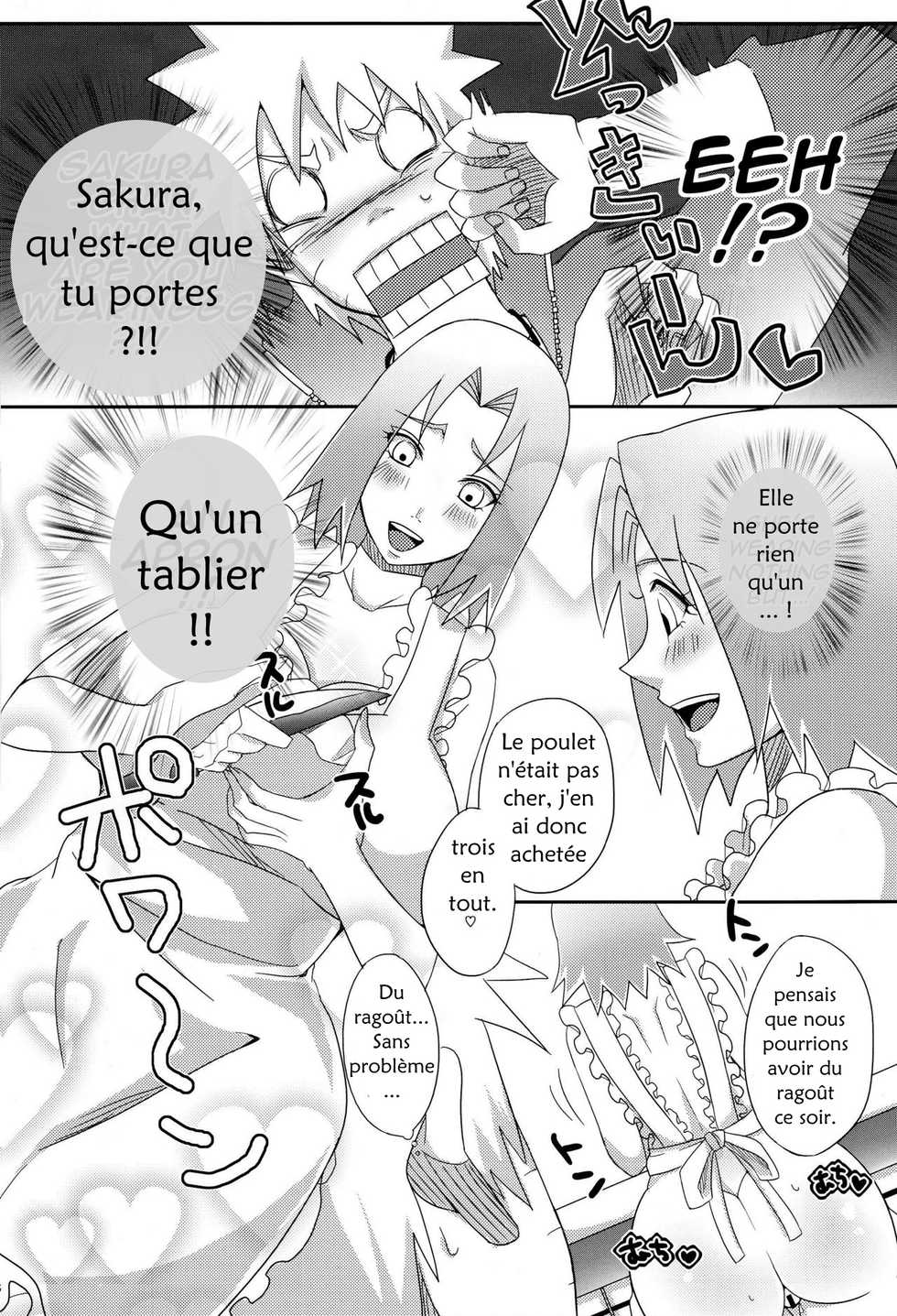 (C84) [Pucchu (Echigawa Ryuuka)] Sato Ichiban no! (NARUTO) [French] - Page 5