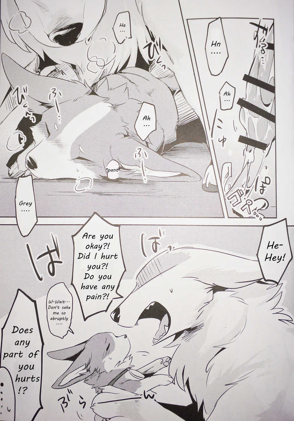 (Kansai! Kemoket 6) [Kaiten ParaDOGs (Diga Tsukune)] 1DK, Bokura to. [English] [Incomplete] - Page 35