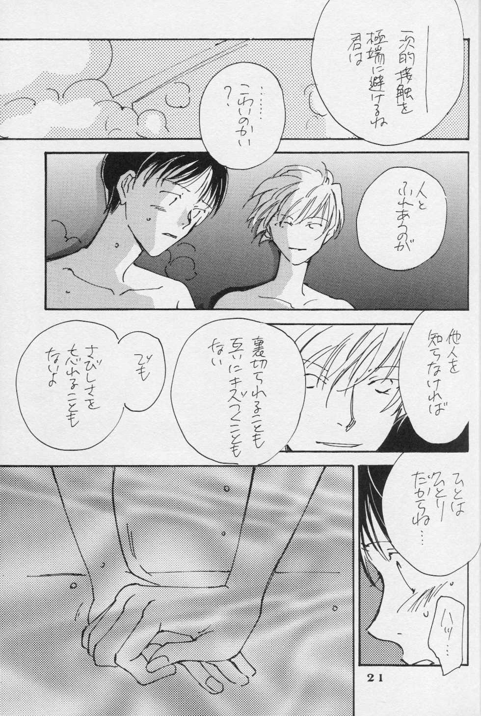 (C50) [Gekkou Touzoku (Nobi Nobita, Takahashi Mako)] Kinsei (Neon Genesis Evangelion) - Page 22
