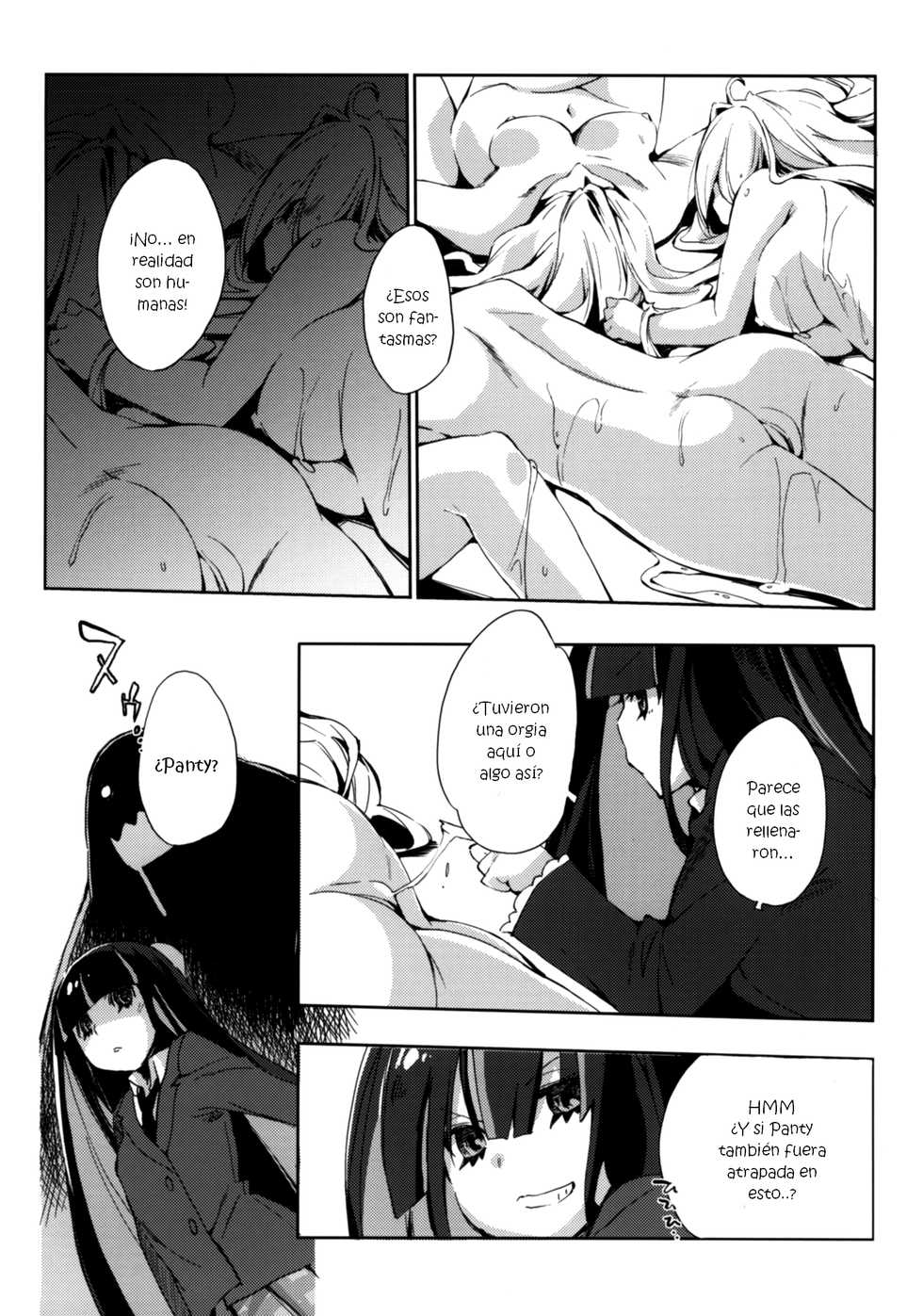 (C79) [Mono x Chro (Kokonoka)] ¿inmoral unmoral? (Panty & Stocking with Garterbelt) [Spanish] [ganstatrad] - Page 5