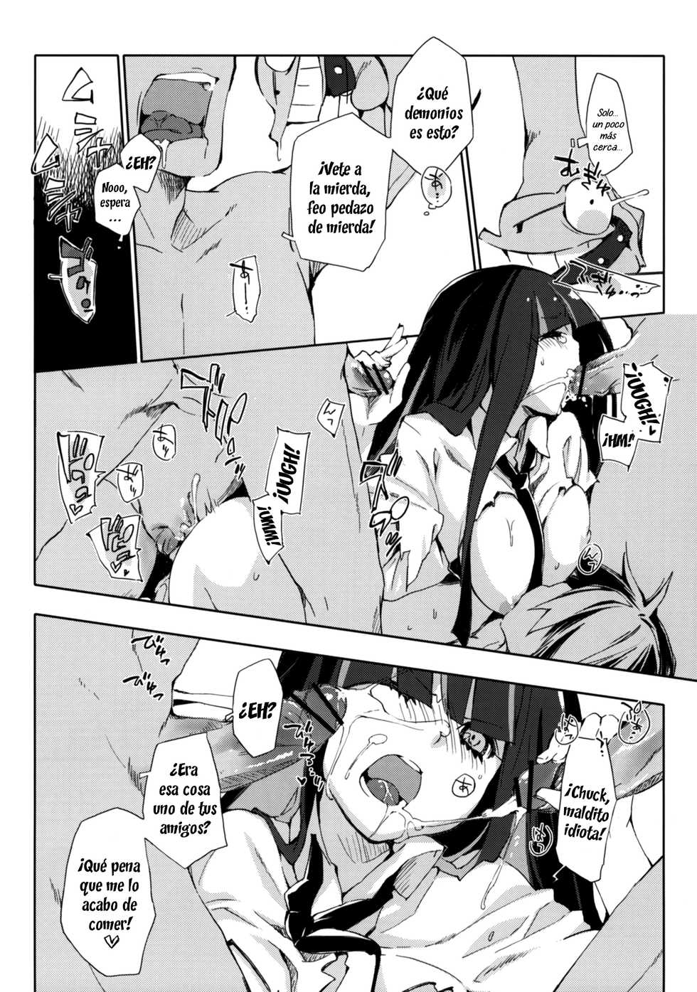 (C79) [Mono x Chro (Kokonoka)] ¿inmoral unmoral? (Panty & Stocking with Garterbelt) [Spanish] [ganstatrad] - Page 17