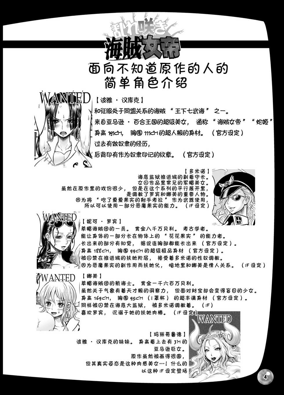 [Arsenothelus (Rebis, Chinbotsu)] Midarezaki Kaizoku Jotei (One Piece) [Chinese] [不咕鸟汉化组] [Digital] - Page 4